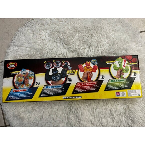 New Heroes of Goo Jit Zu All Stars 4 Pack Exclusive Pantaro Blazagon - Picture 4 of 4